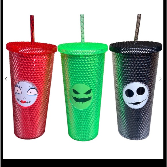 20oz Nightmare before Christmas  Jack Sally Oogie Boogie 2022 Halloween Tumblers - Picture 1 of 1